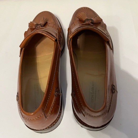Johnston & Murphy Cognac leather loafer 9M - Picture 2 of 6